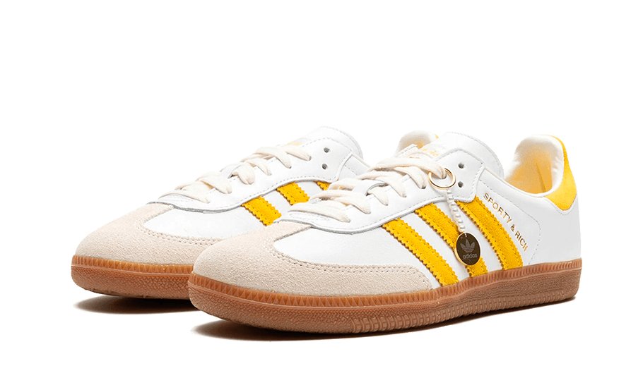 Adidas Samba OG Sporty & Rich White Bold Gold Drip Exclusive O.E Adidas Samba OG Sporty & Rich White Bold Gold Drip Exclusive O.E